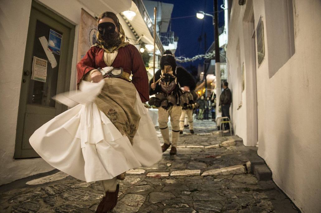 Skyros Greece carnival