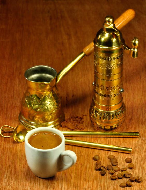 Greek coffee and the way the CRETANS drink coffee in their day to