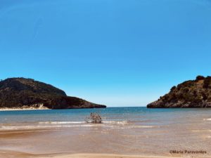 Voidokilia beach Greece