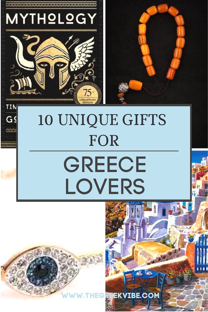 10 Unique Gift Ideas for Greece Lovers

