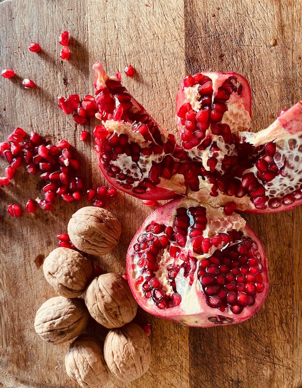 A Pomegranate Full of Wishes for Greek New Year