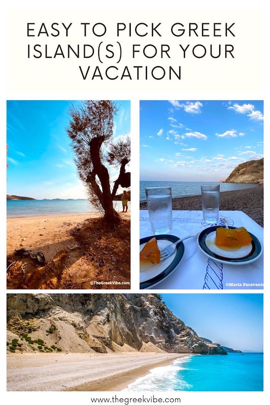 Easy to Pick Greek Island(s) List for Your Vacation